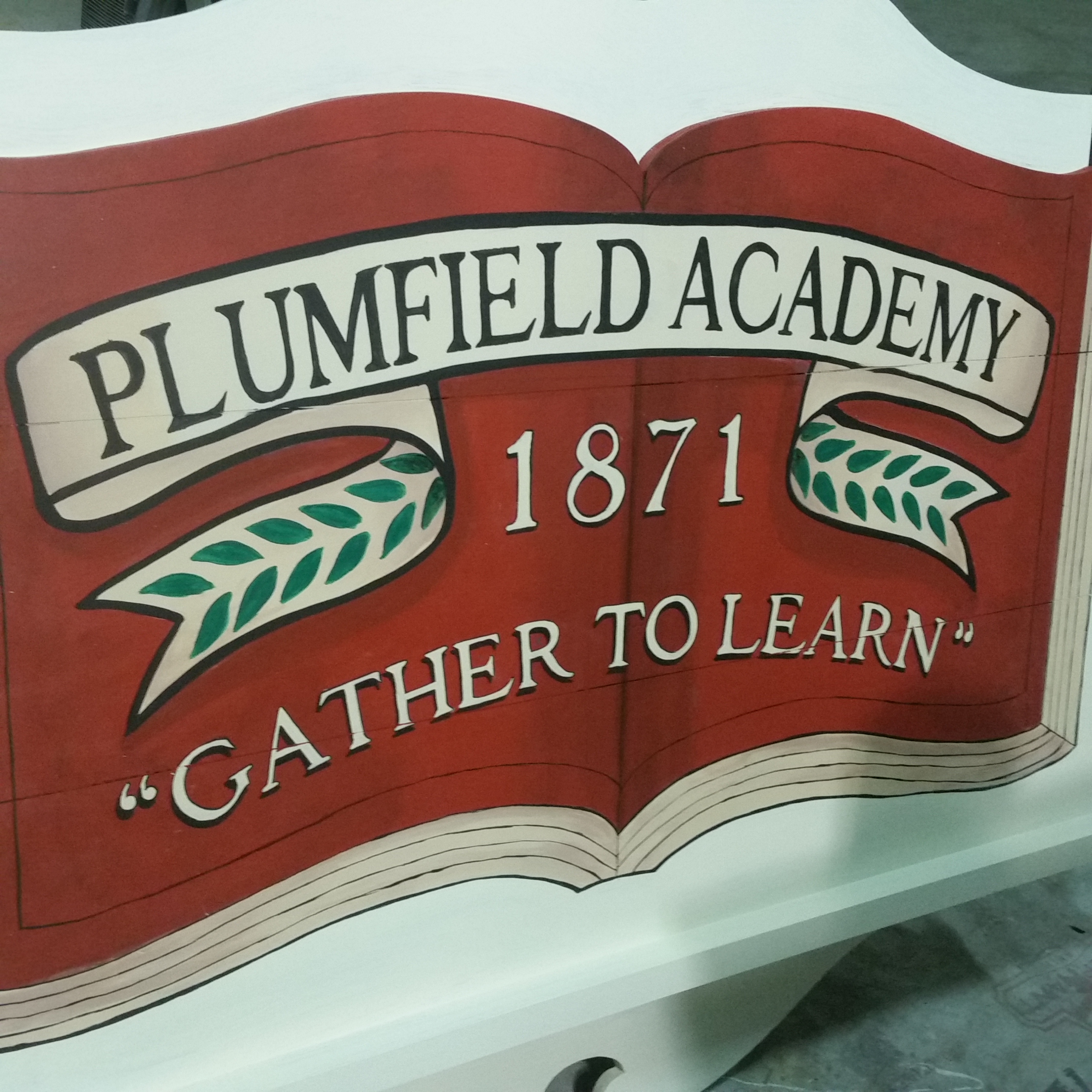 Plumfield Academy Sign Little Women