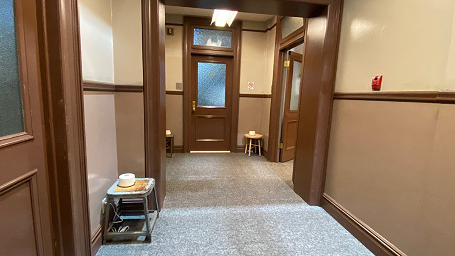 Social Services Hallway