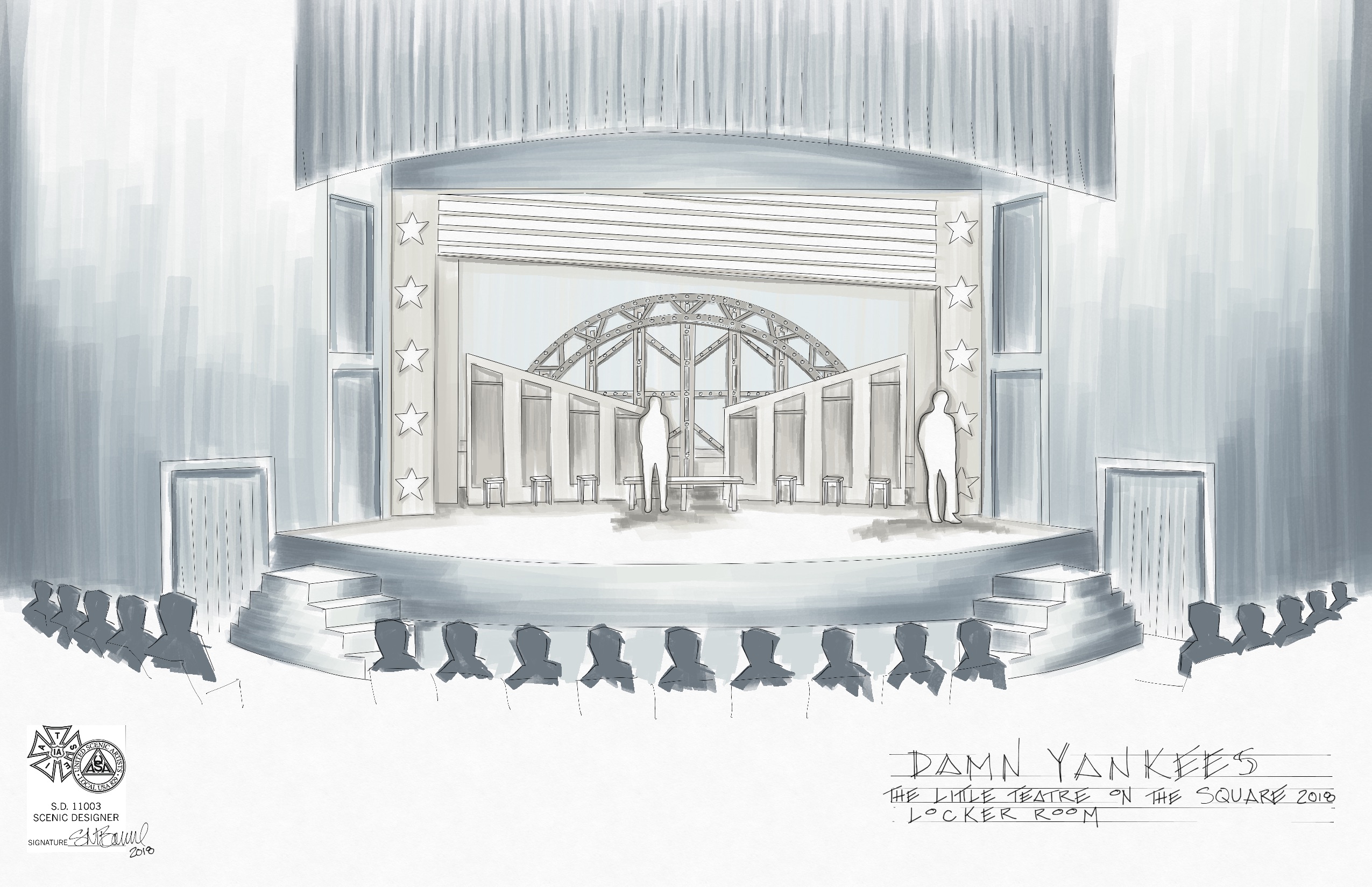 Damn Yankees - Locker Room