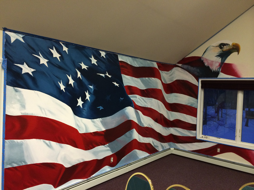 American Legion mural