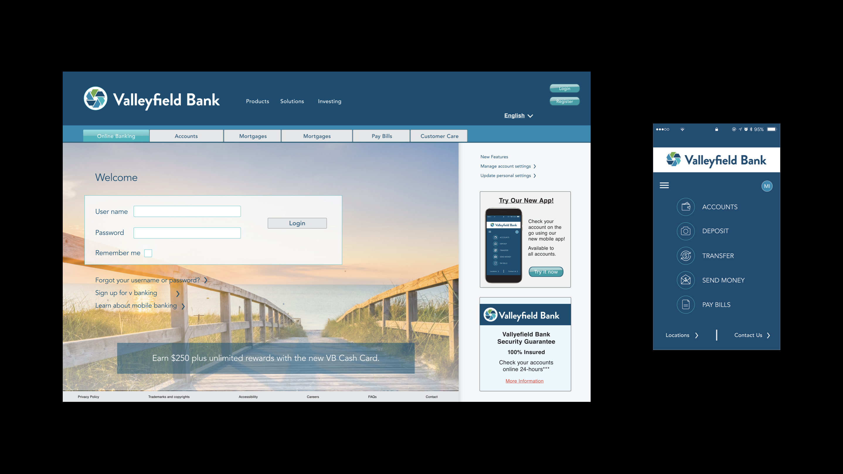 Bank Website
