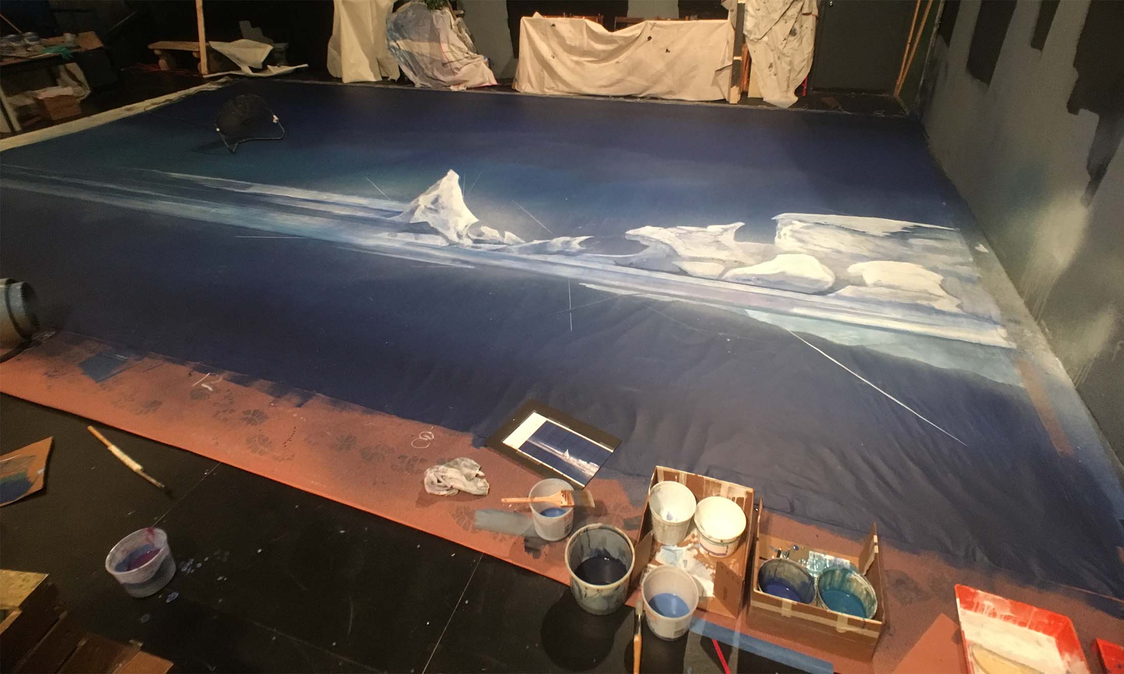 iceberg whale tail