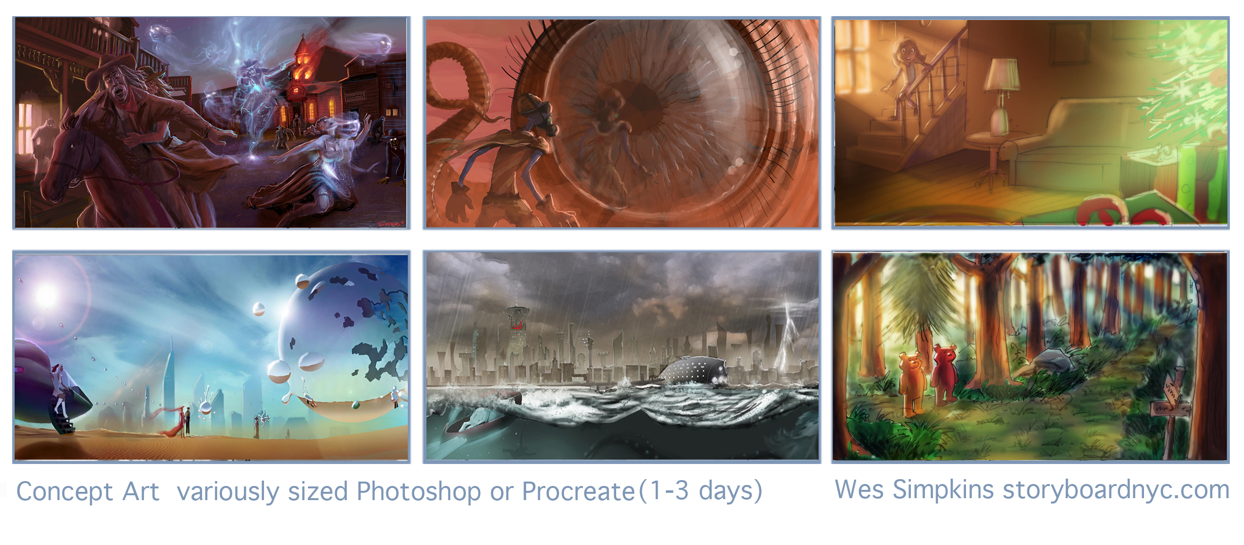 Digital Concept Art