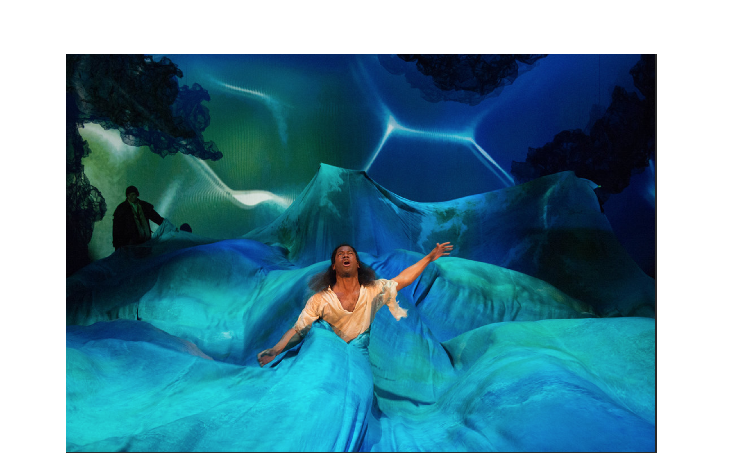 Dyed silk for the storm in The Odyssey
