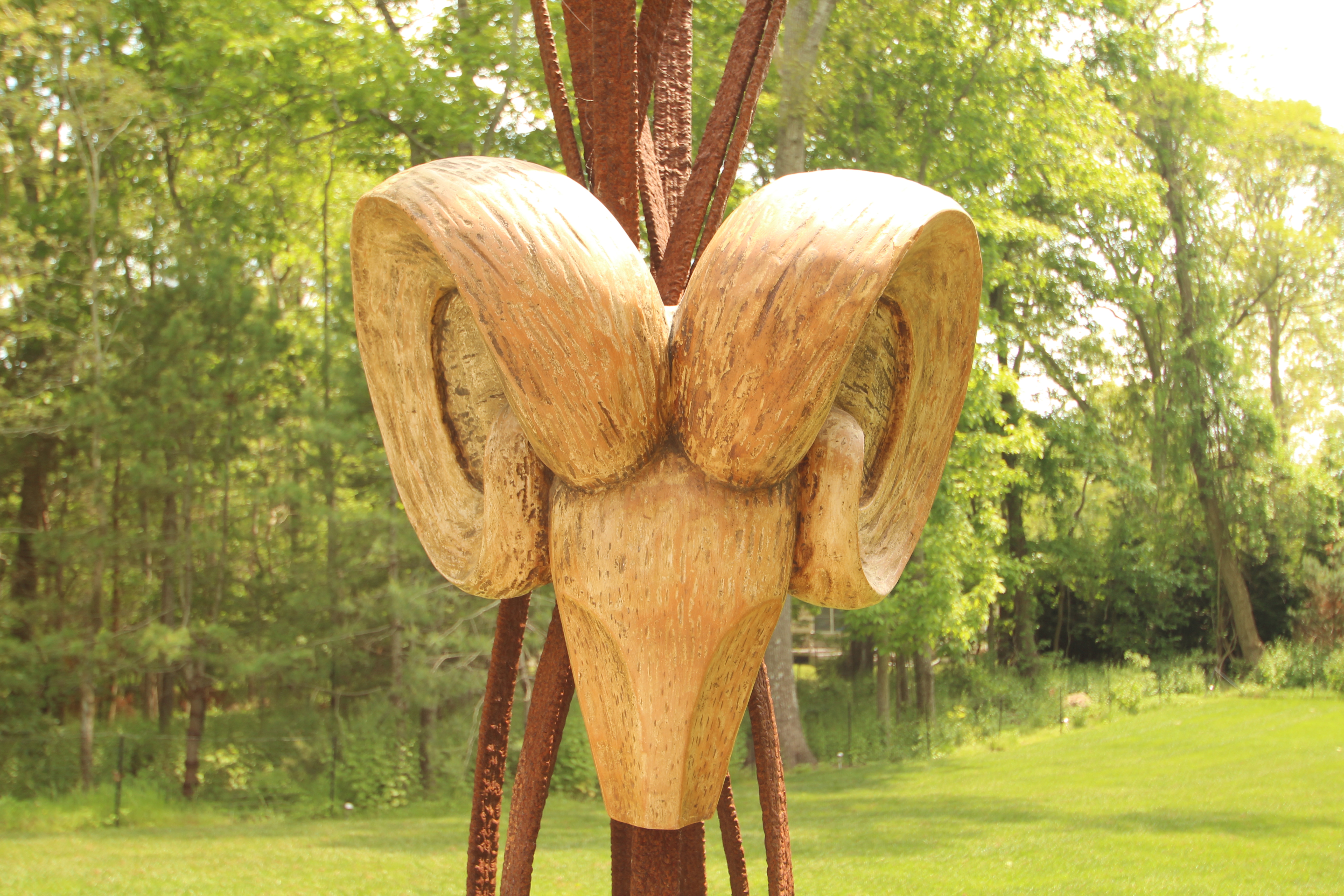 Ram head for Ralph Lauren 72st store