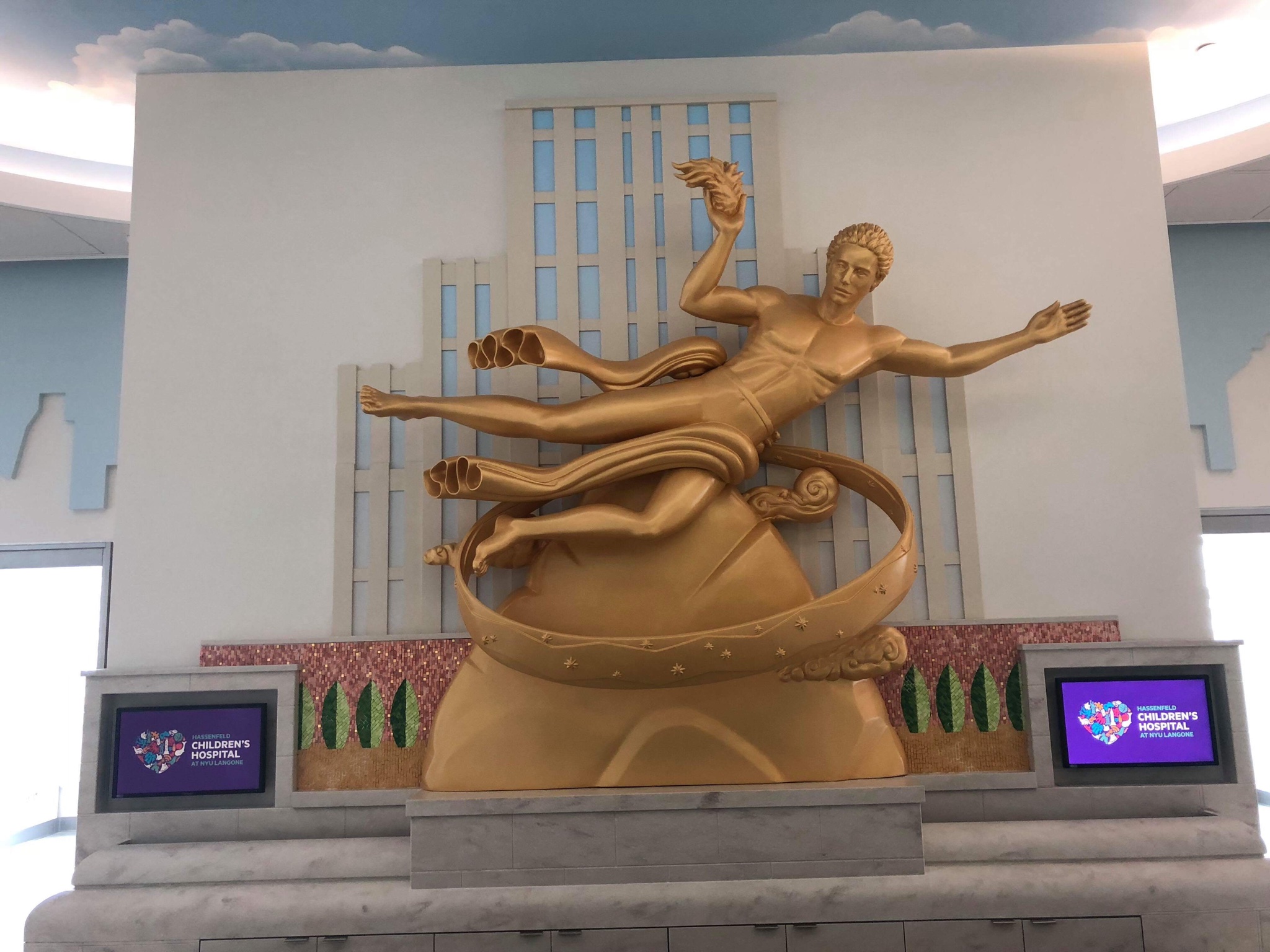 Sculpture for New York Hospital 