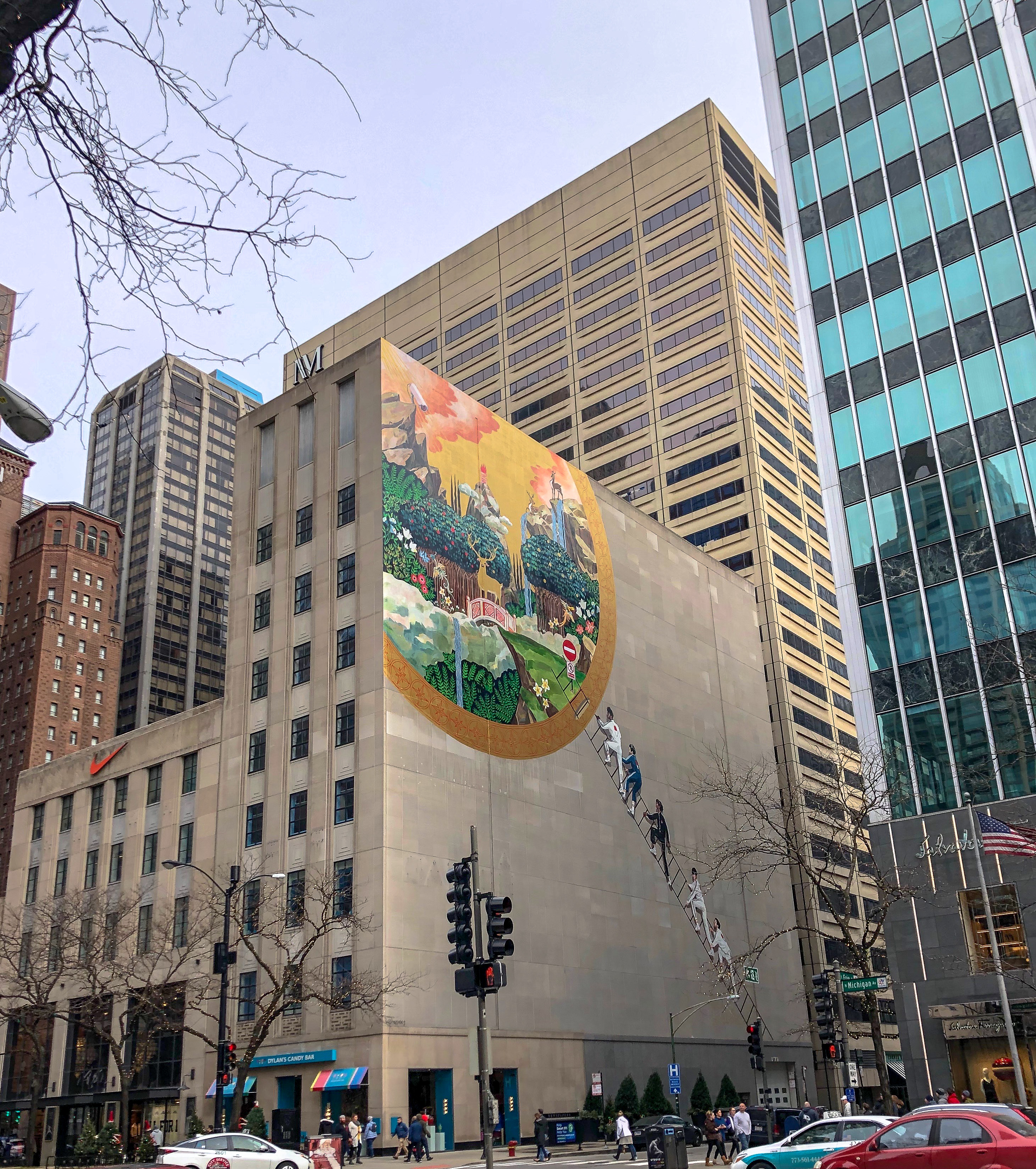Chicago Mag Mile Mural