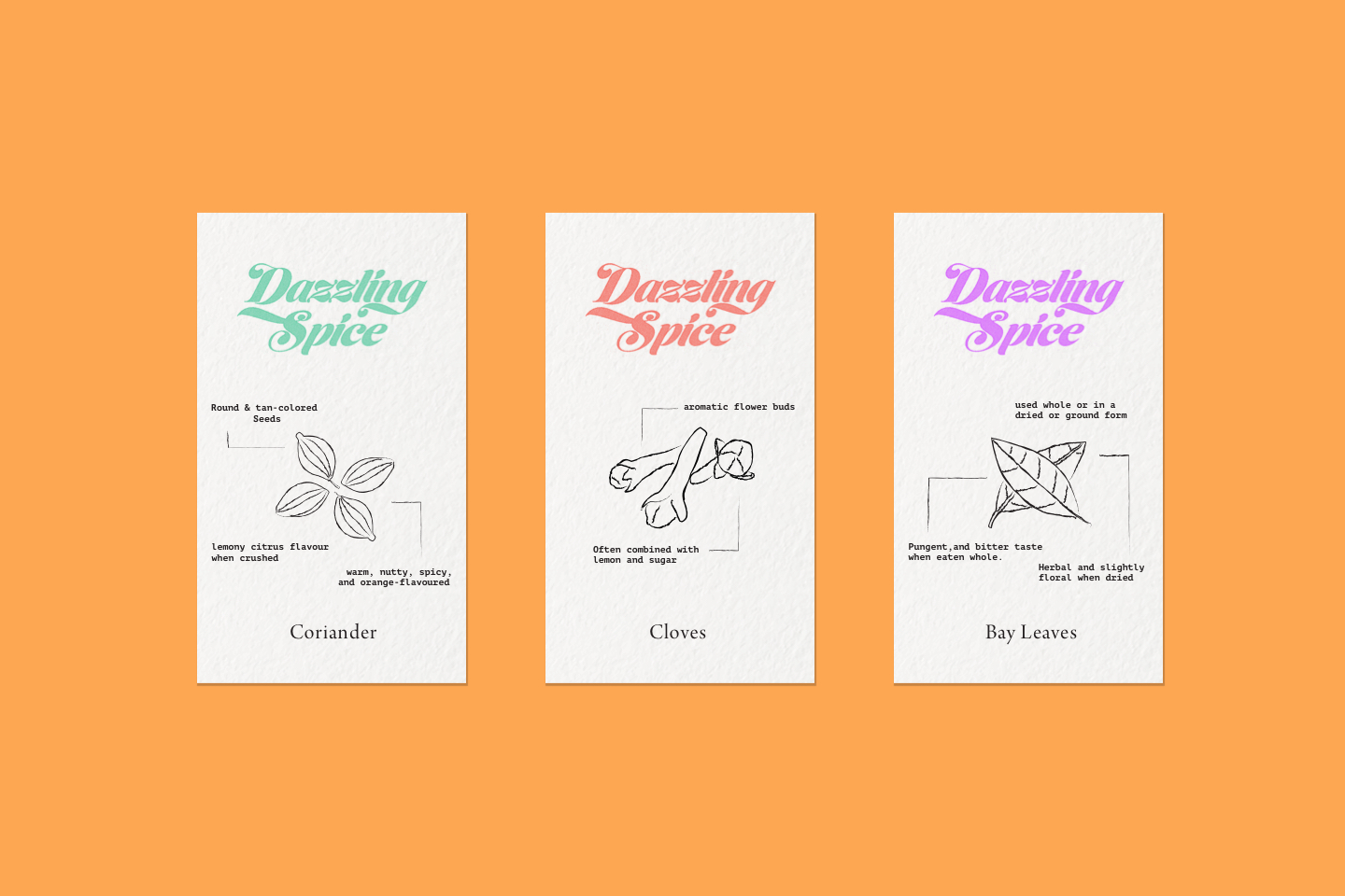 Branding–Dazzling Spice