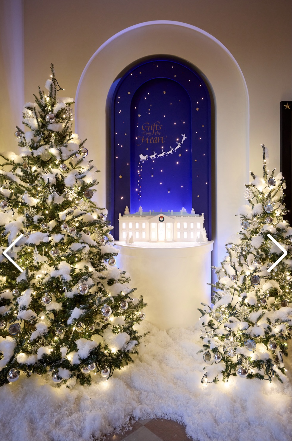 White House Christmas Decorations 2021