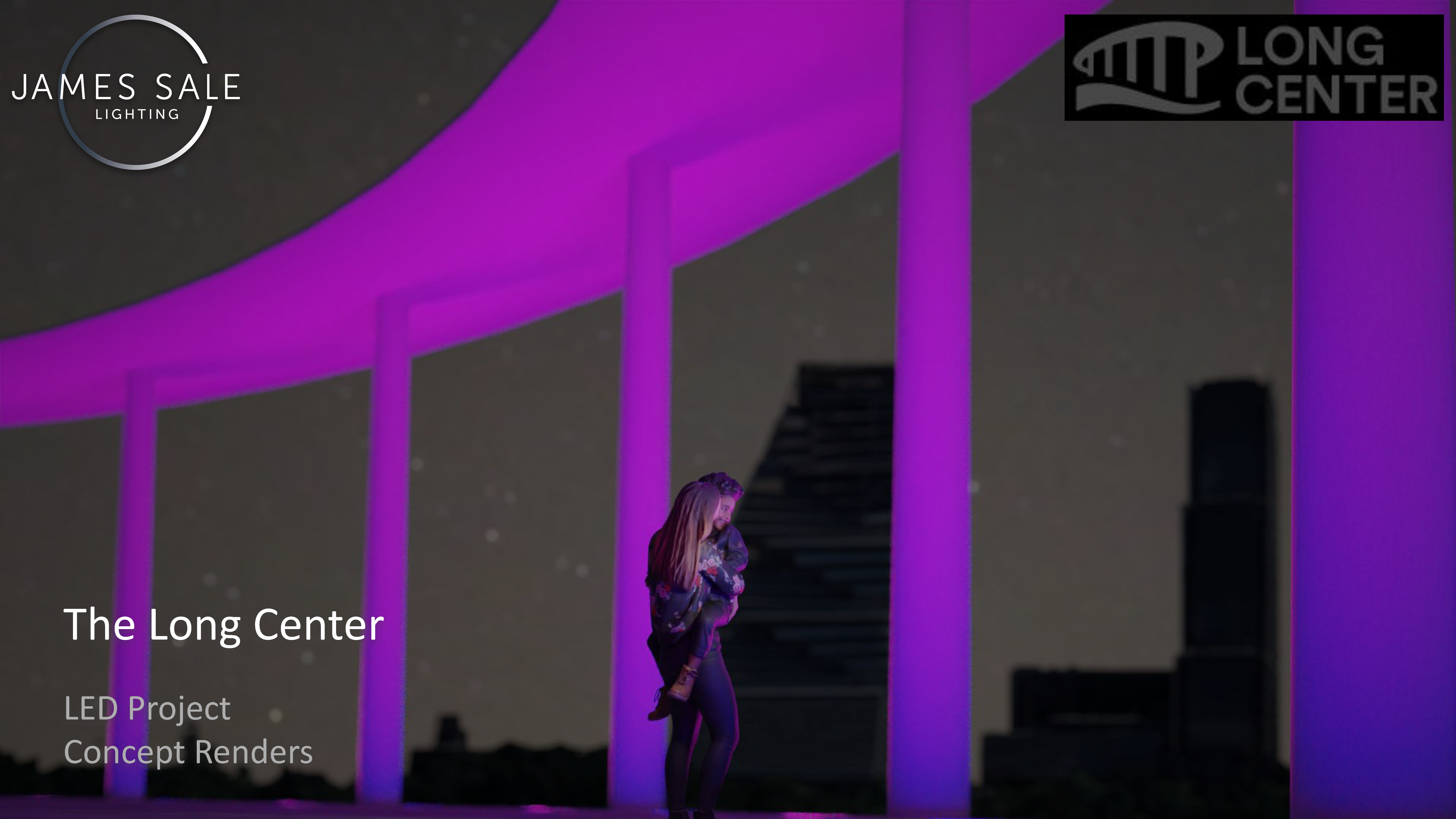 LED Lighting Concept Render-The Long Center