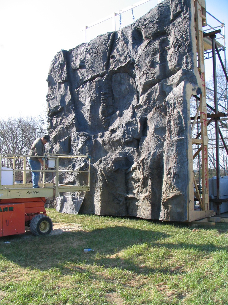 Rock wall