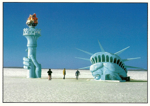 Lady Liberty on Lake Mendota