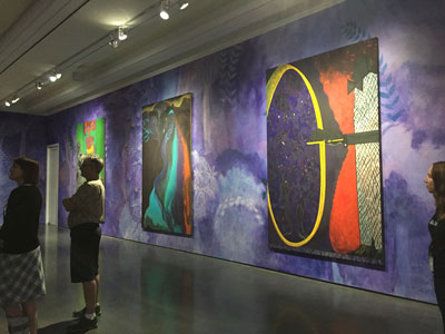 Chris Ofili installation