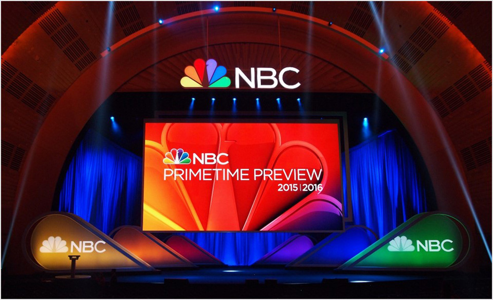 Scenic Design: NBC Upfront