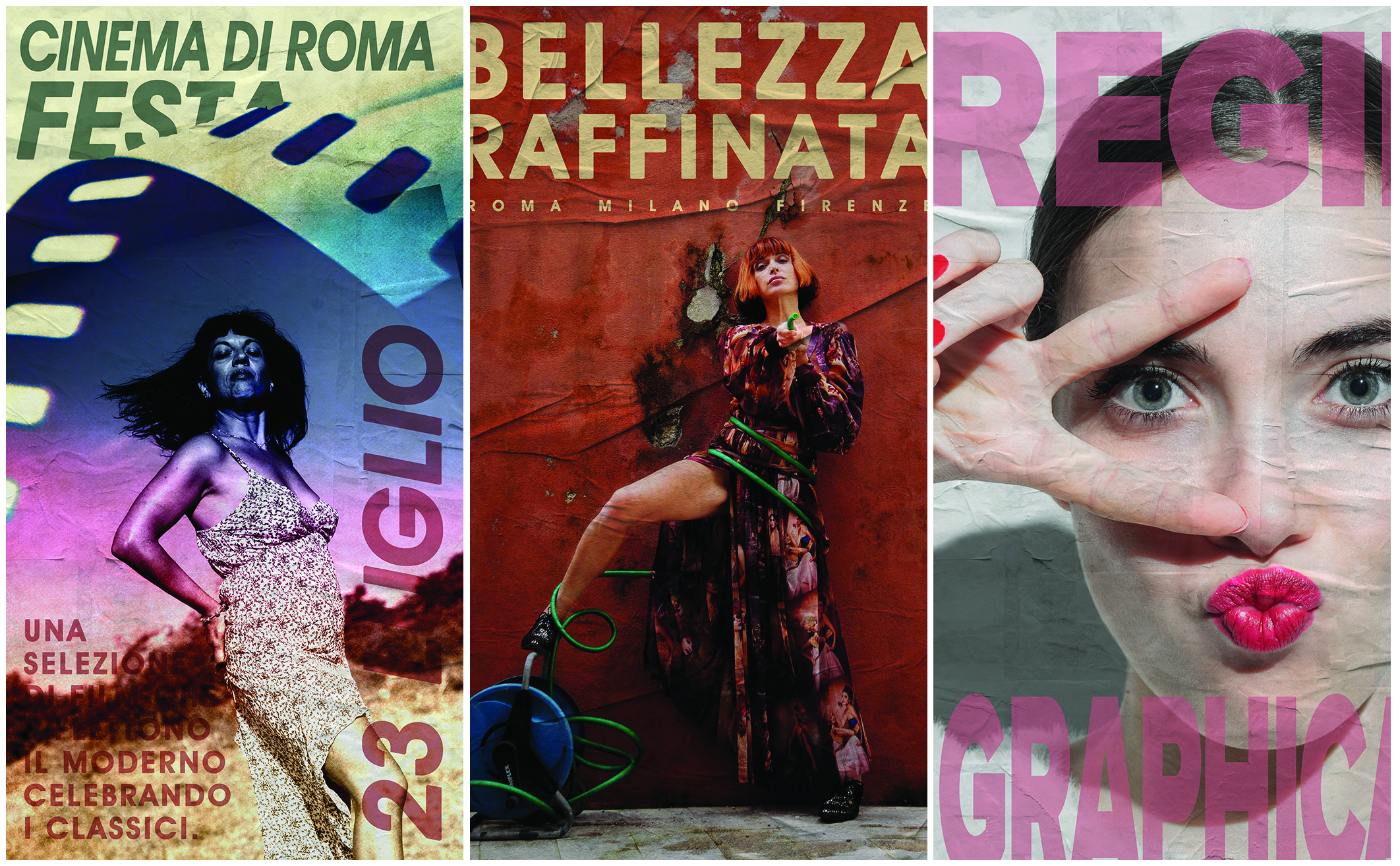 Italian Street Posters 3 up