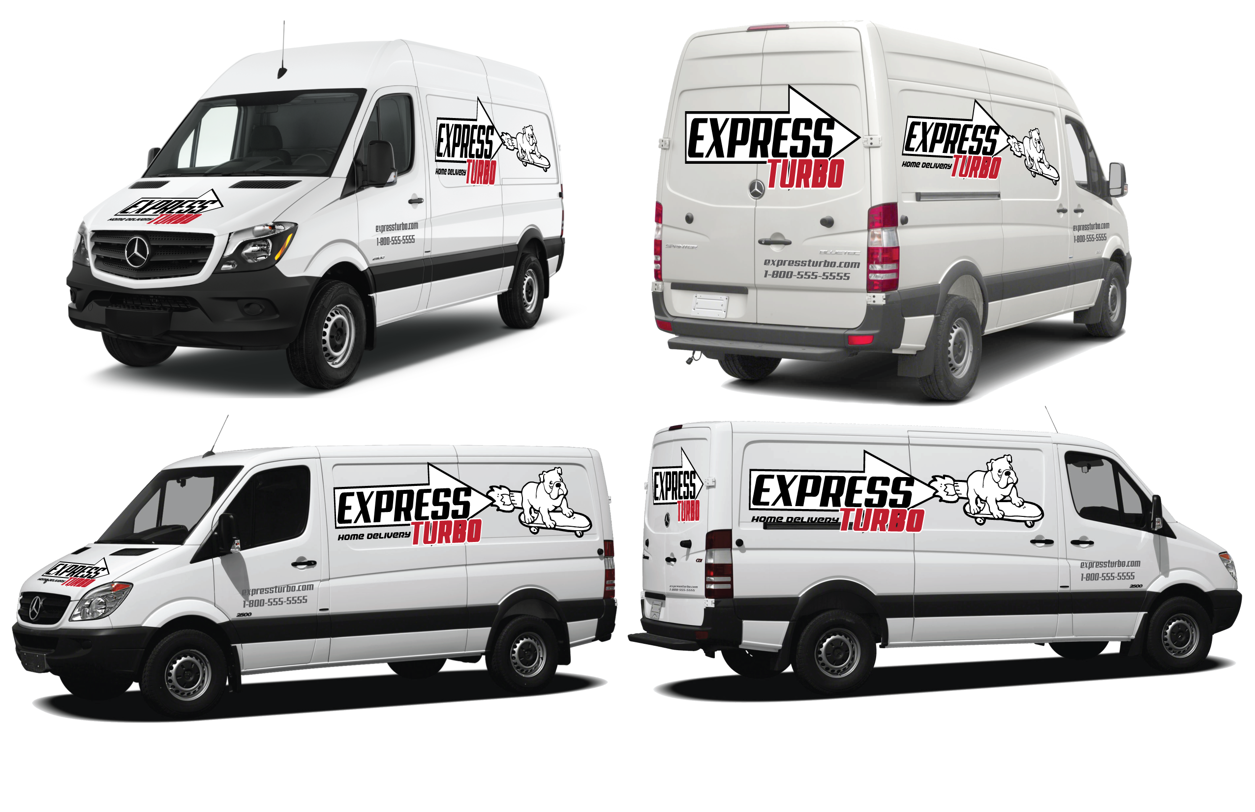 Graphics for Delivery Van