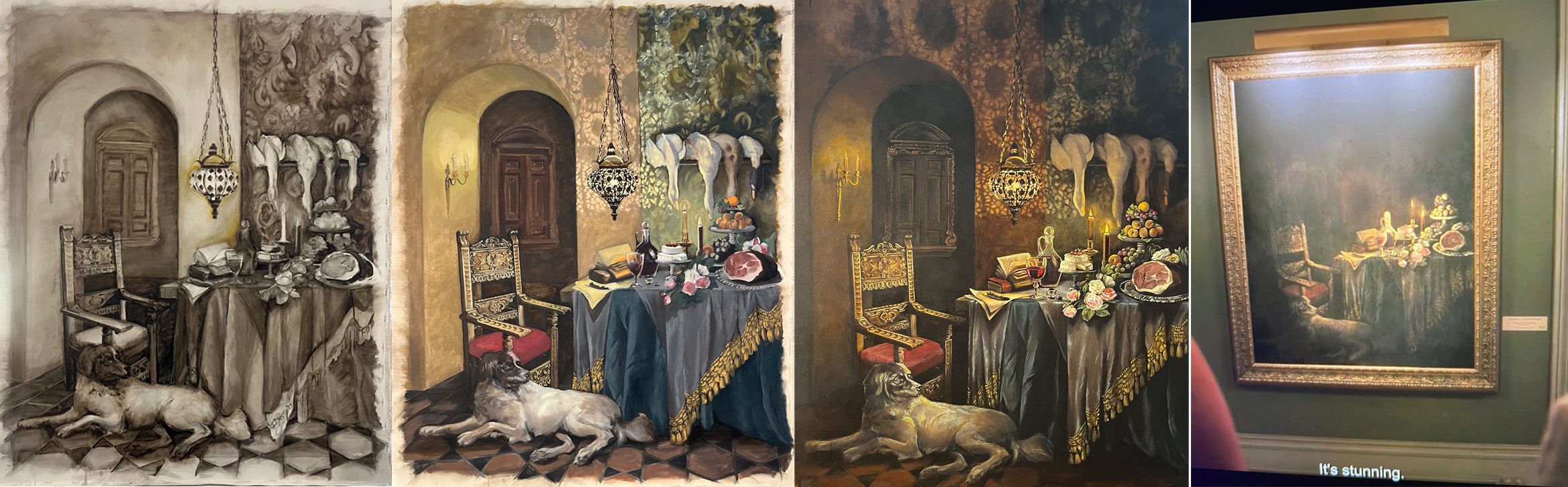 Fake Rembrandt still life