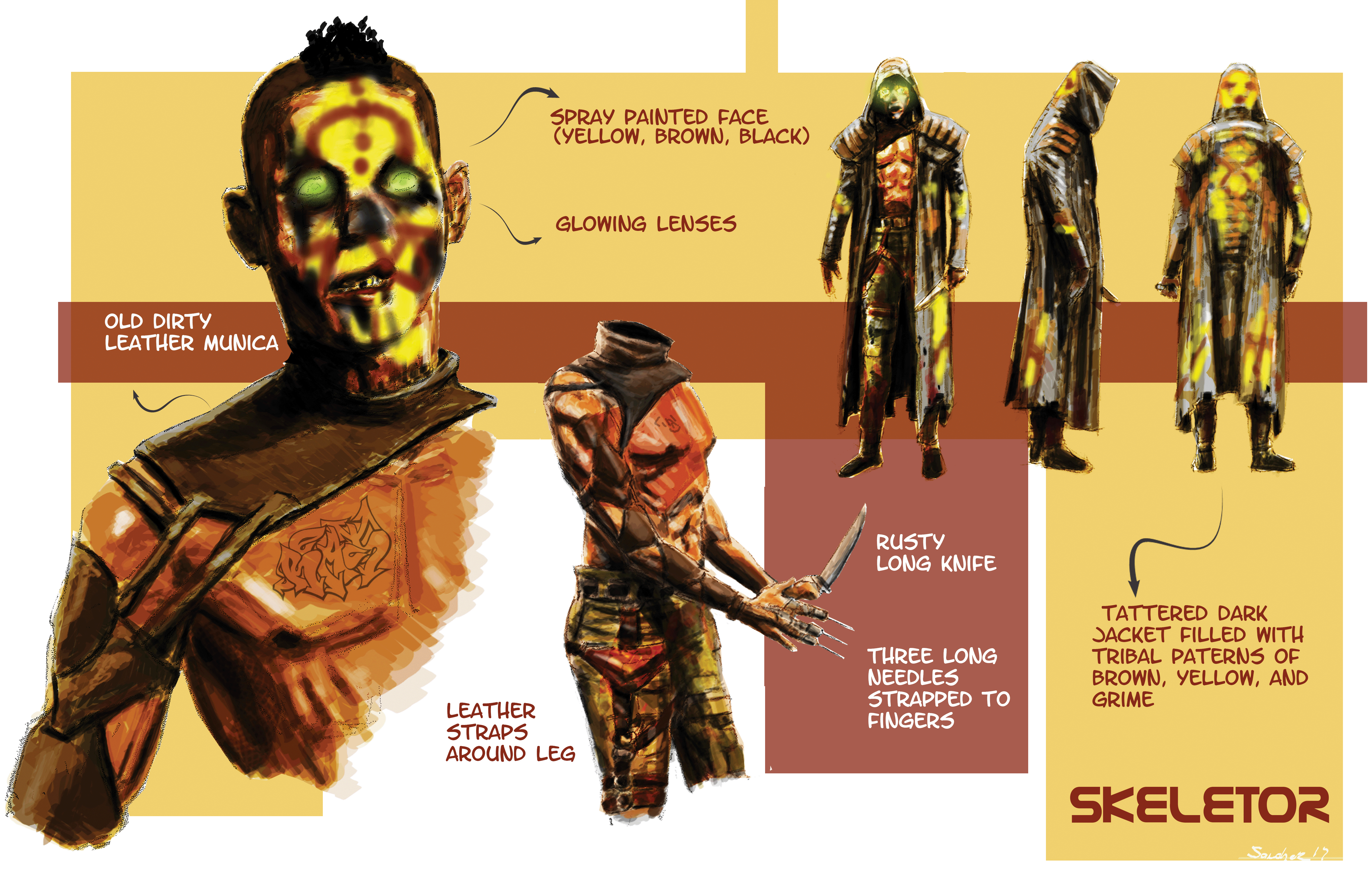 FIRST PURGE SKELETOR CONCEPT DESIGN 