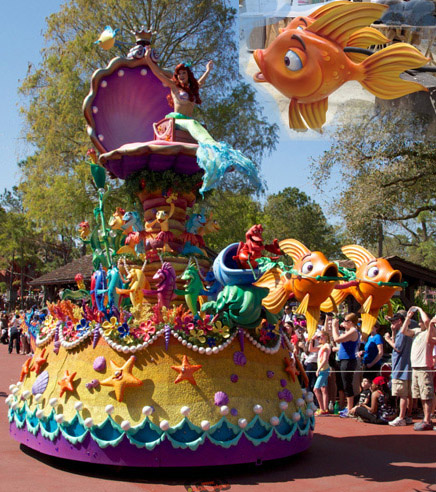 Little Mermaid Float 2013